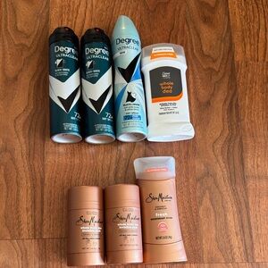 Men & Women Antiperspirant Deodorant Bundle